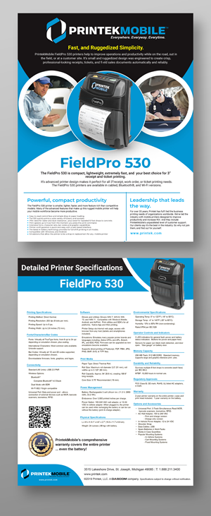 Brochure Design by Md. Humayun for Printek, LLC | Design: #30482950
