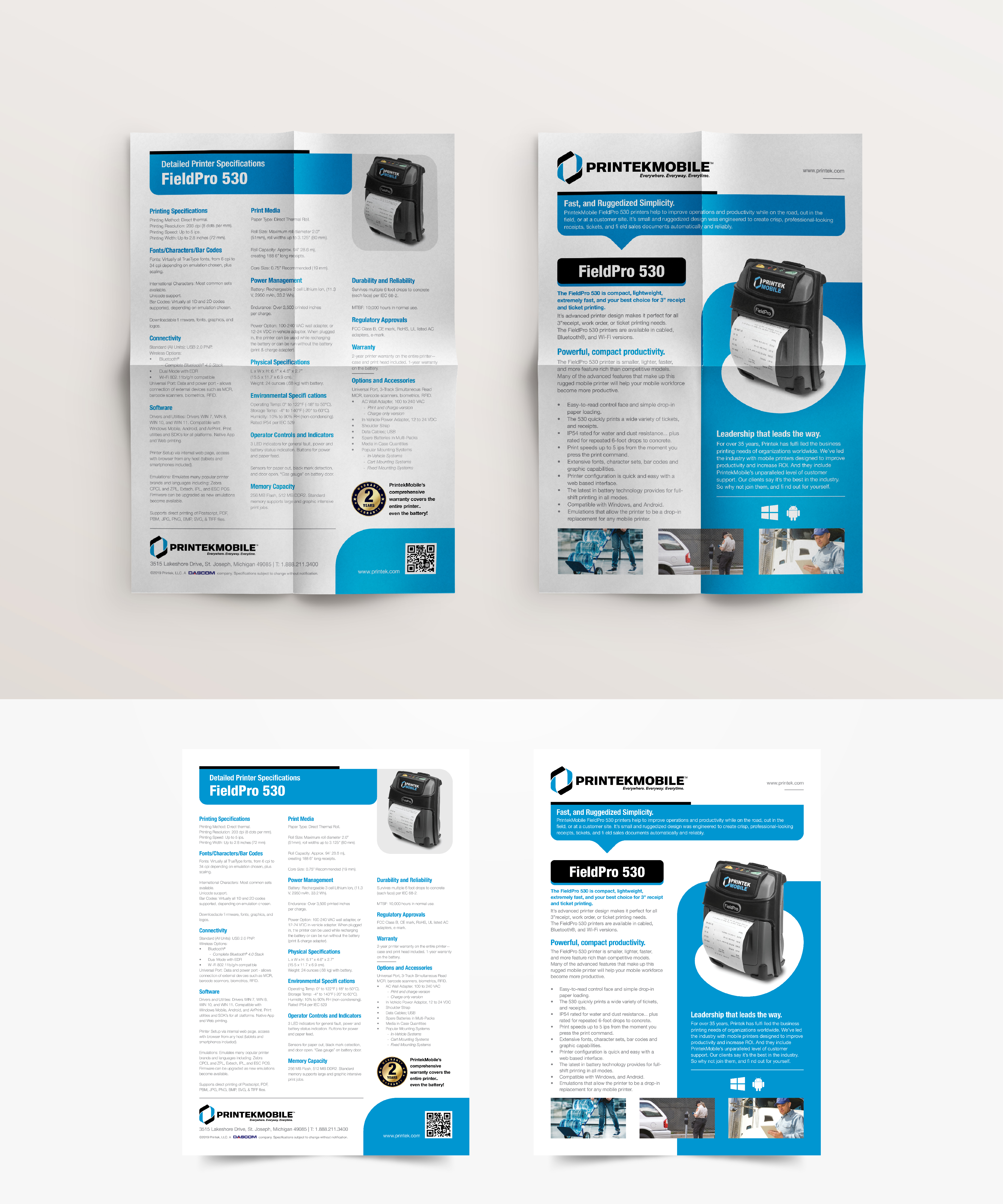 Broschüren-Design von Mohamed Elkhouly für Printek, LLC | Design #30484640