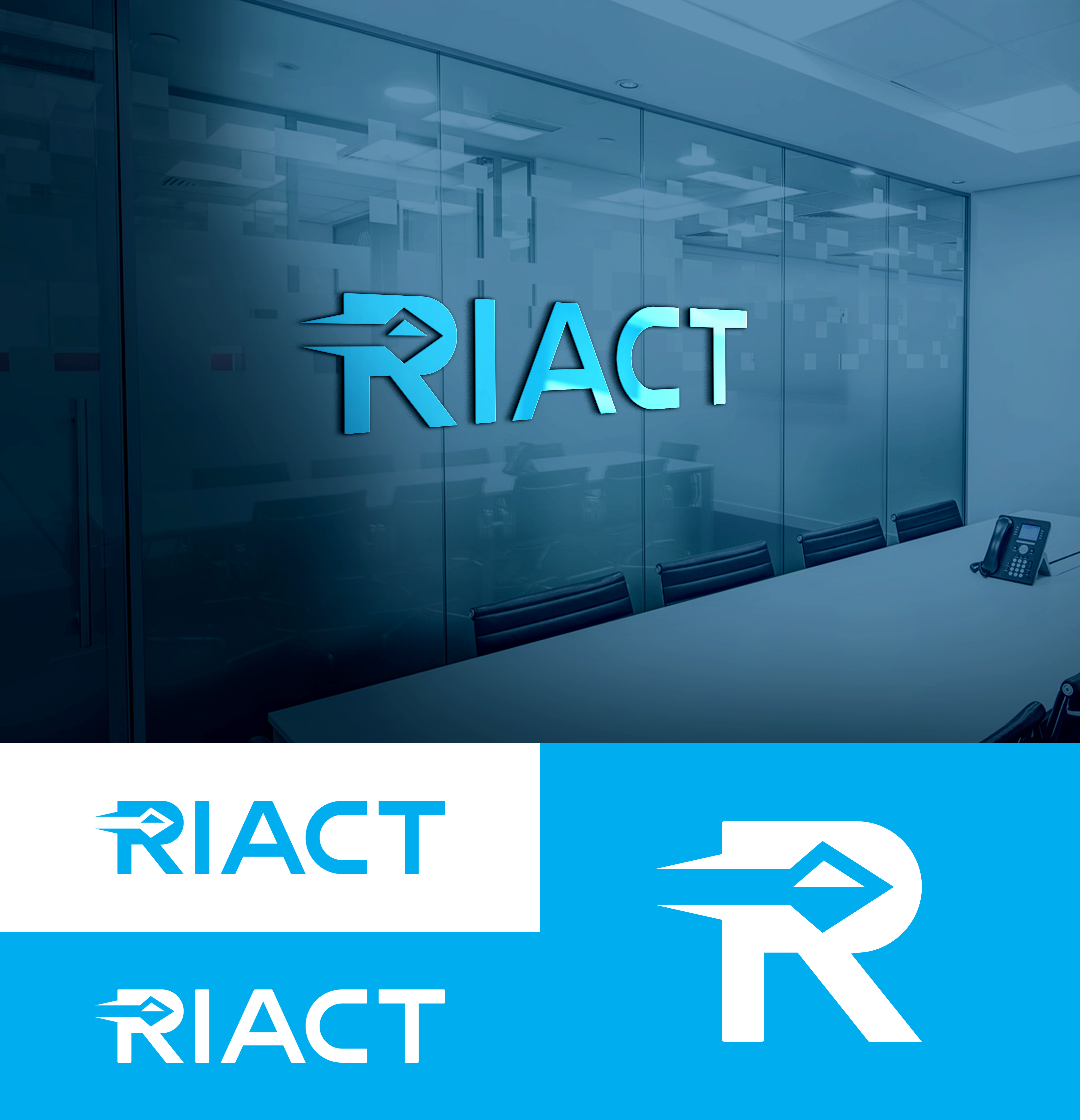 Logo Design by loveqis for RIACT | Design #30437224