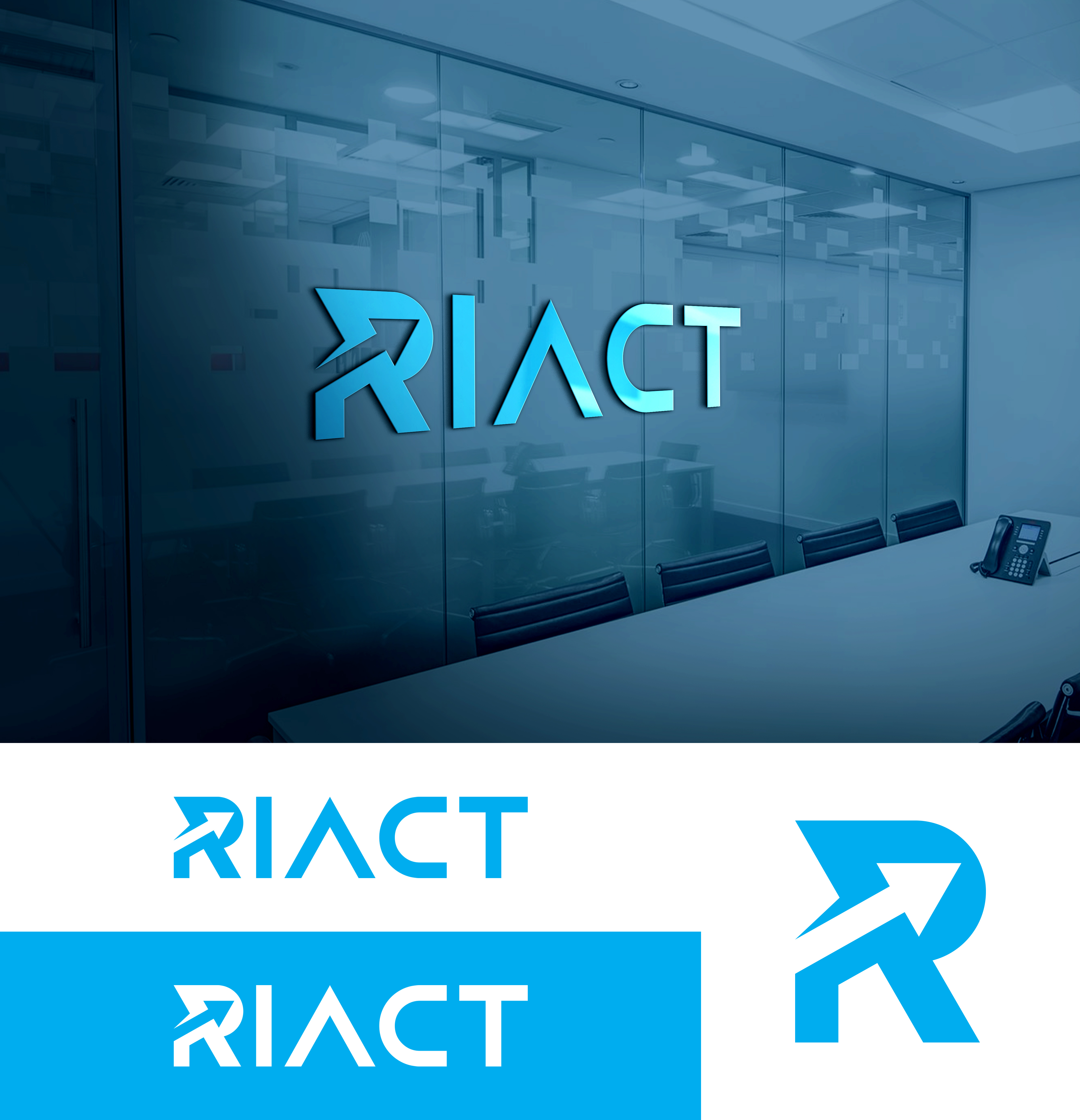 Logo Design by loveqis for RIACT | Design #30437863