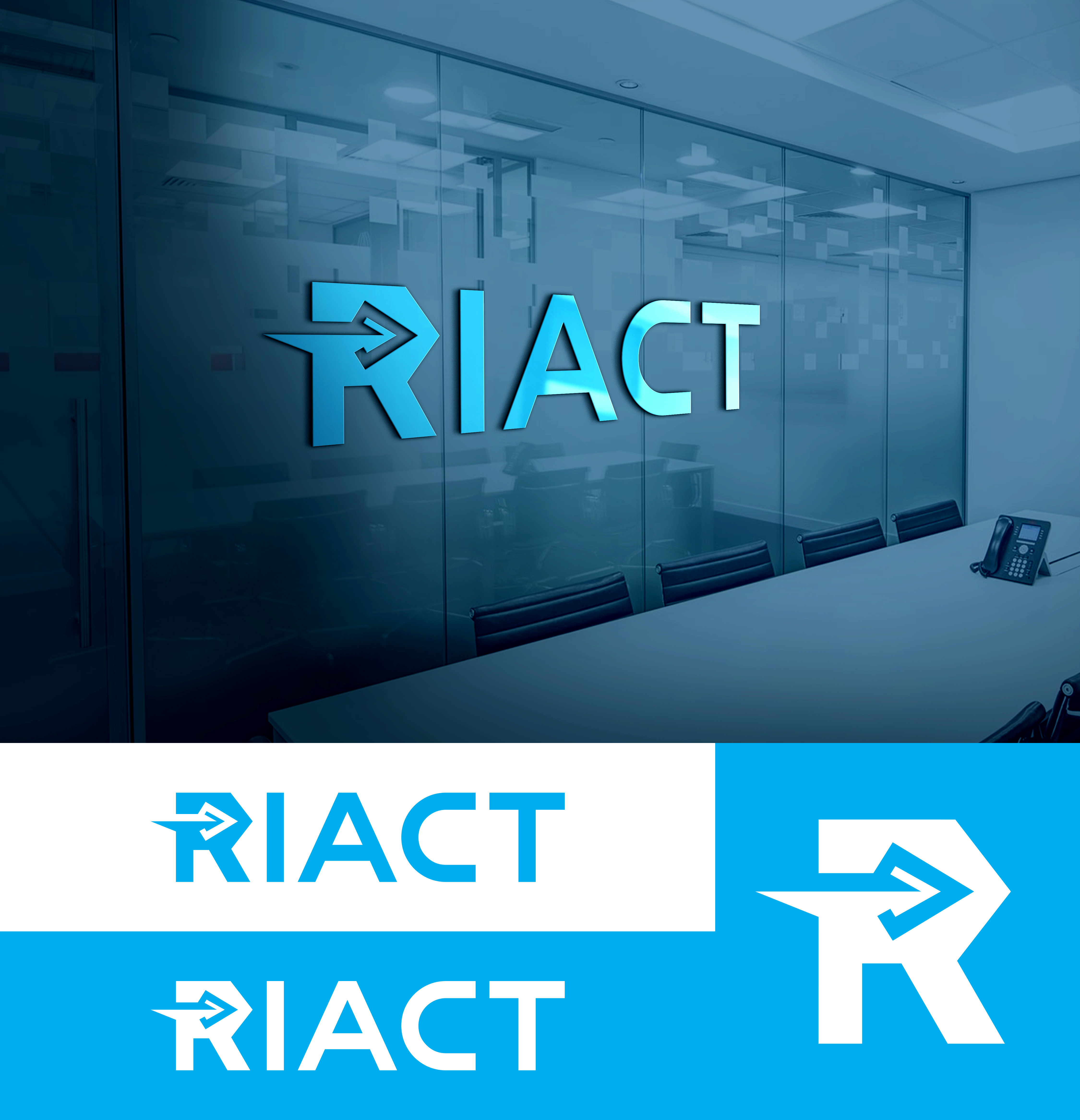 Logo Design by loveqis for RIACT | Design #30438410