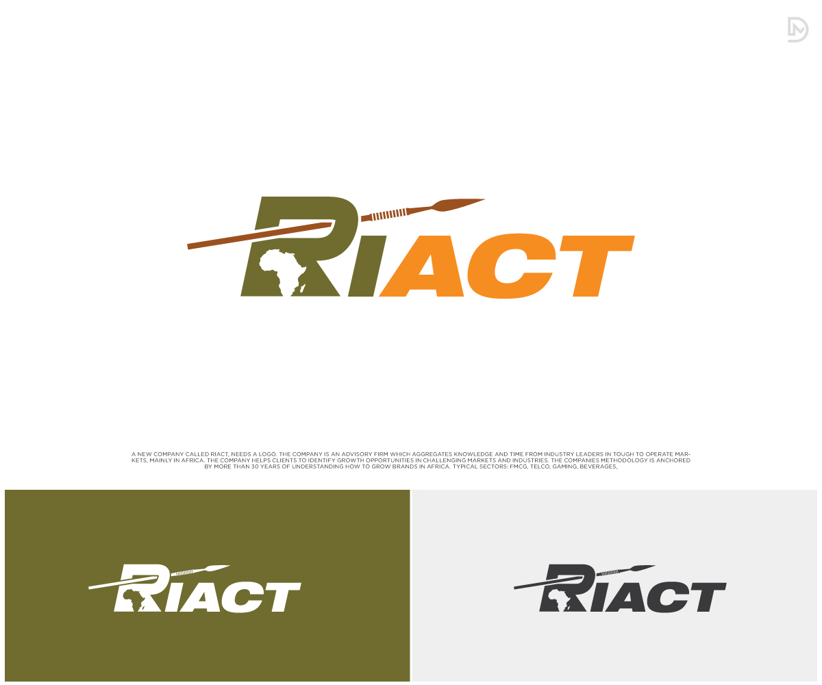 Diseño de Logo por D_Mantra para RIACT | Diseño #30435138