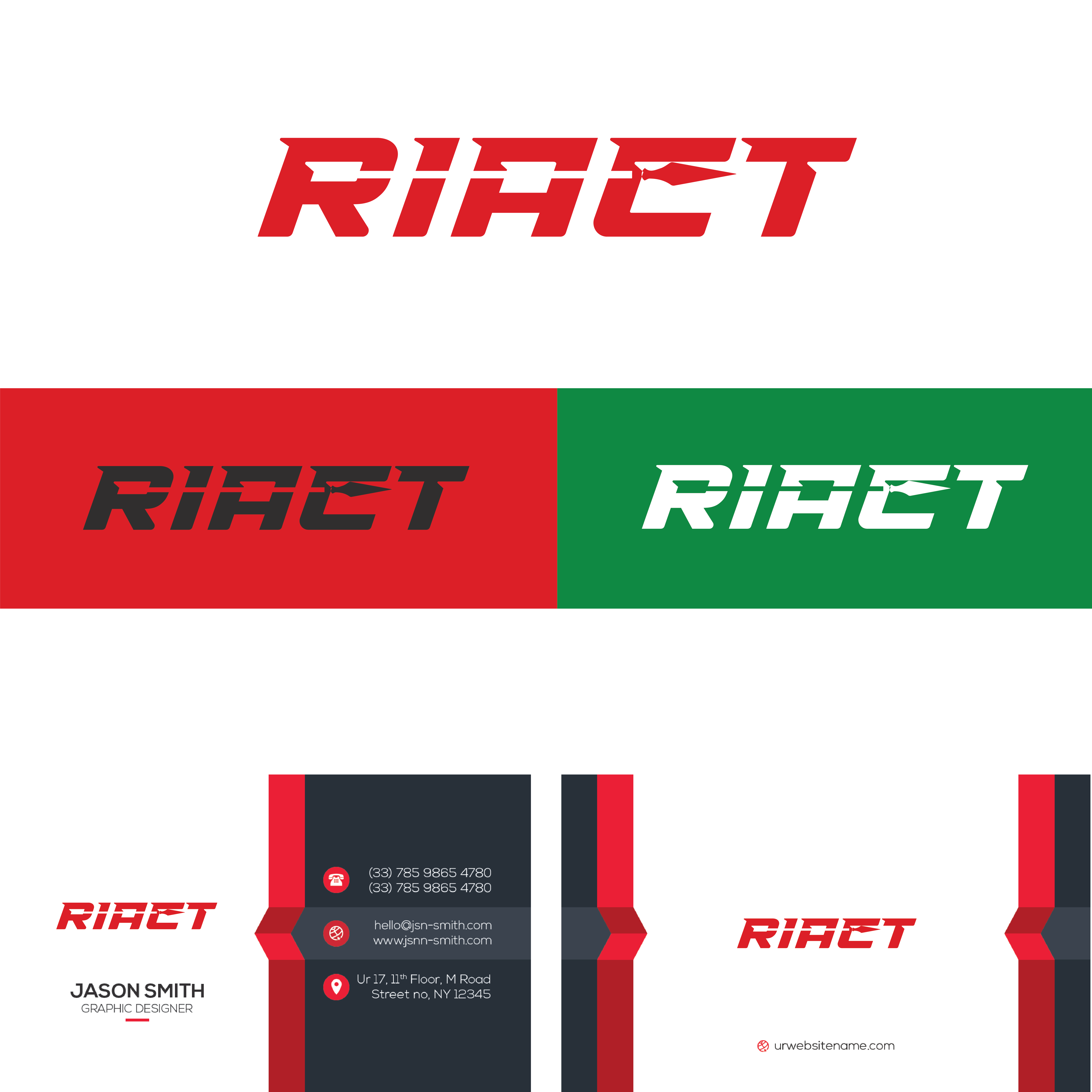 Logo-Design von Rahul b jakabal für RIACT | Design #30437358