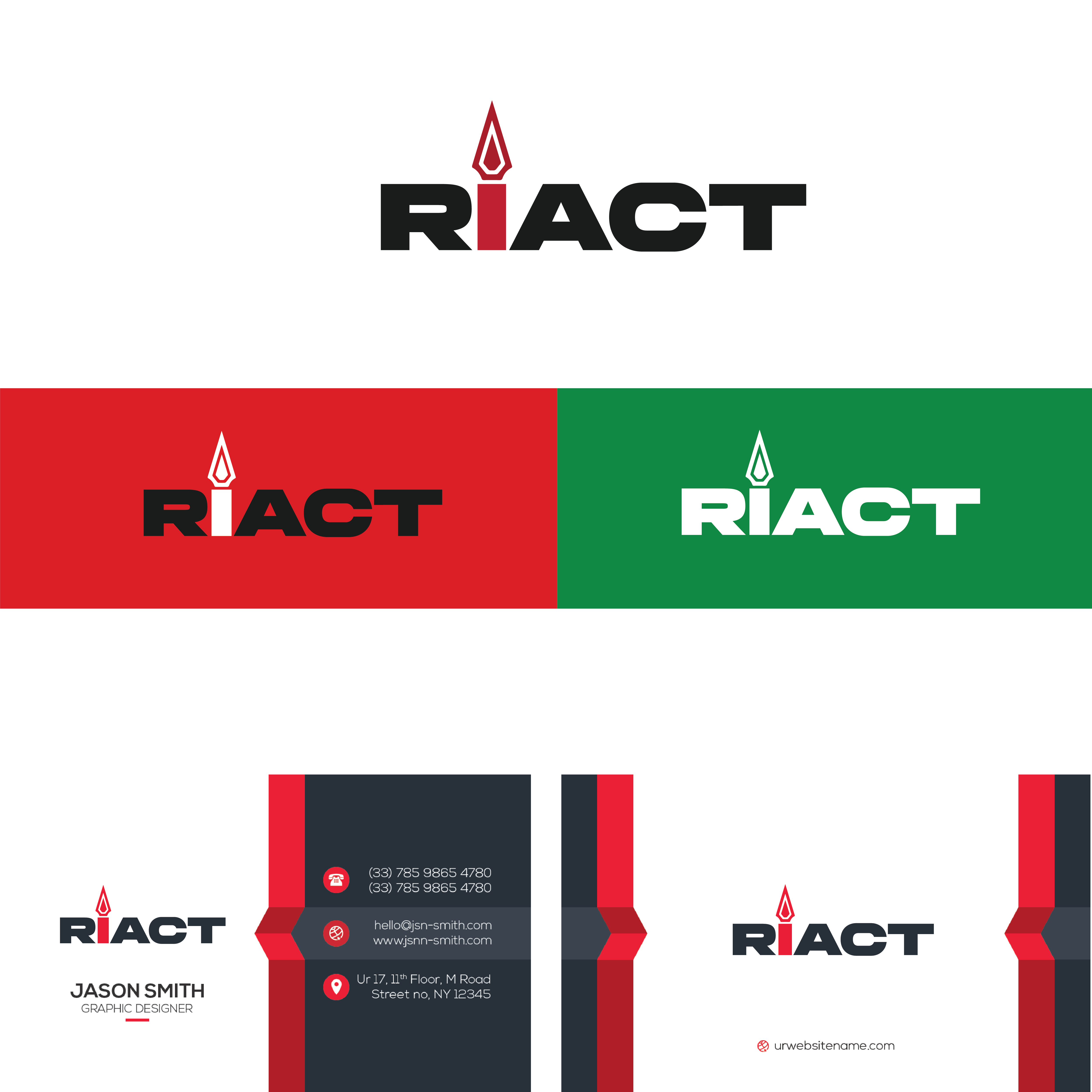 Logo-Design von Rahul b jakabal für RIACT | Design #30437390