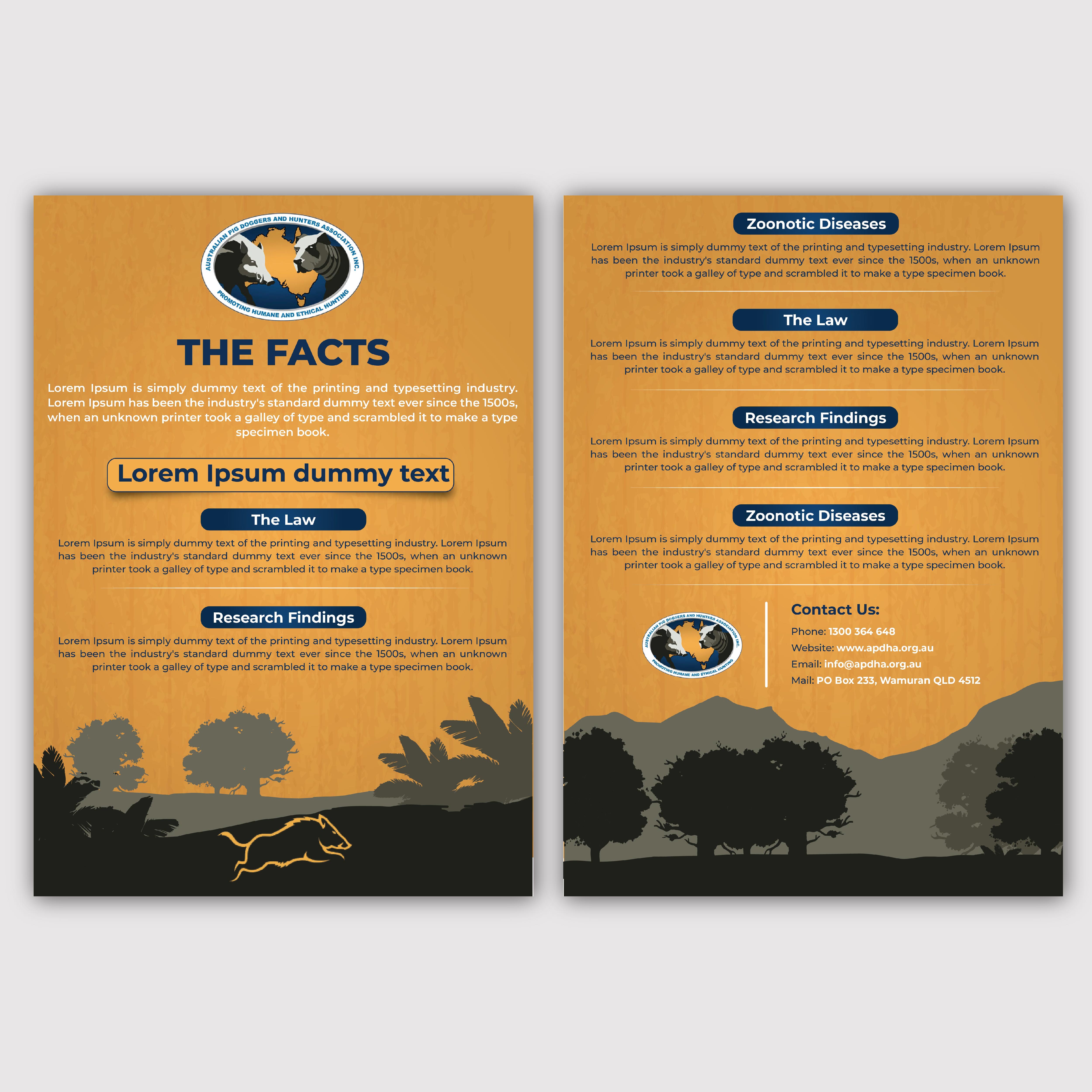 Flyer Design by Bidita Saha for Three Rivers Environmental | Design #30450408