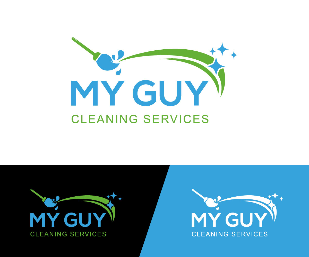 Logo Design by oscar raise for My Guy Cleaning Services LLC | Design #30470476