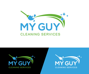 Diseño de Logo por oscar raise para My Guy Cleaning Services LLC | Diseño: #30470476