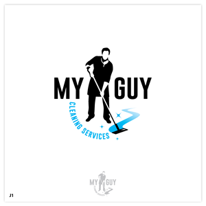 Logo Design by Sujit Banerjee for My Guy Cleaning Services LLC | Design: #30439726