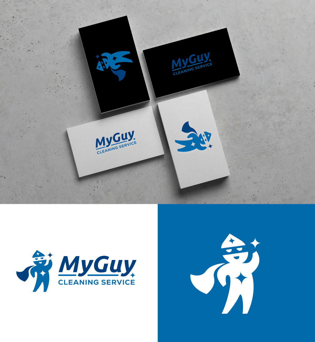 Diseño de Logo por anonrotide para My Guy Cleaning Services LLC | Diseño #30473094