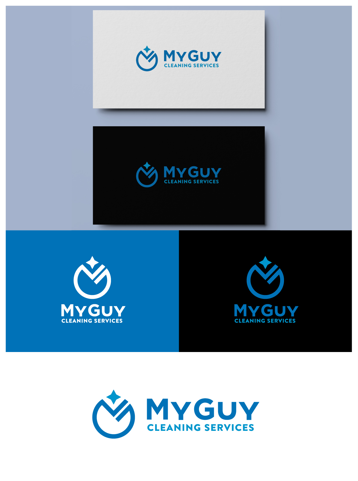 Diseño de Logo por anonrotide para My Guy Cleaning Services LLC | Diseño #30508769