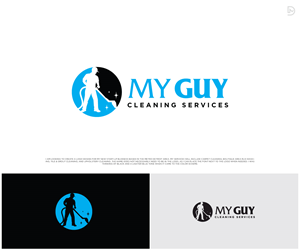 Logo Design by D_Mantra for My Guy Cleaning Services LLC | Design #30435555
