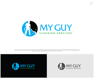Logo Design by D_Mantra for My Guy Cleaning Services LLC | Design: #30444433