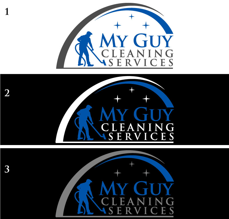 Logo-Design von the majestic design für My Guy Cleaning Services LLC | Design #30450095