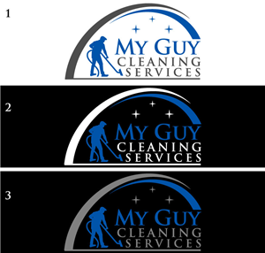 Logo Design by the majestic design for My Guy Cleaning Services LLC | Design: #30450095