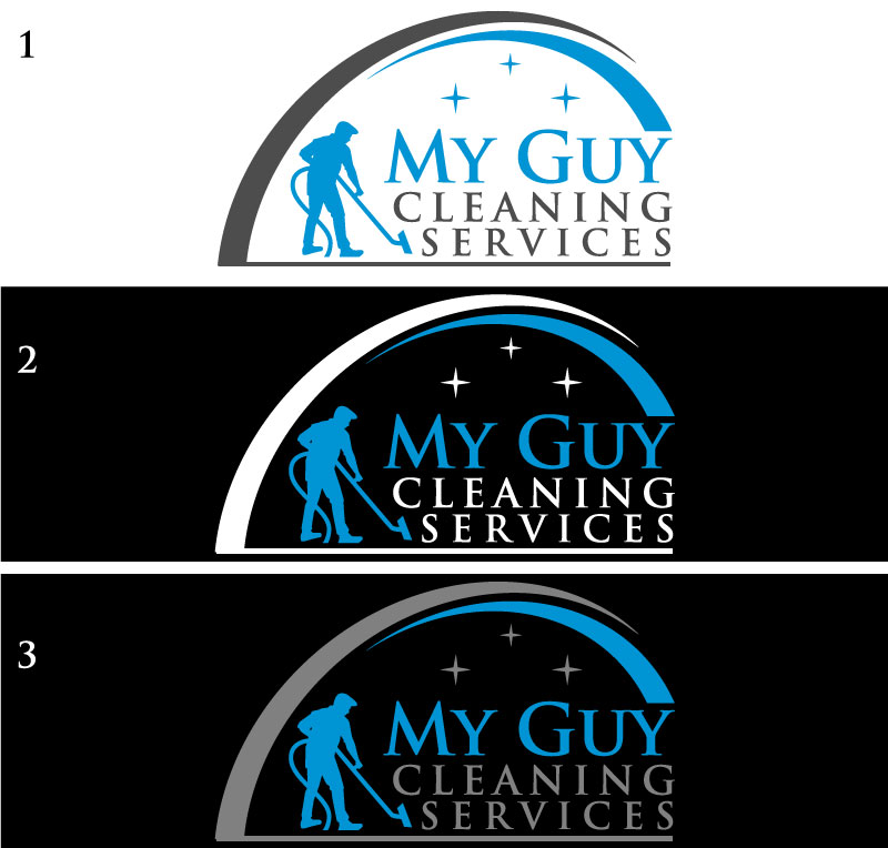 Diseño de Logo por the majestic design para My Guy Cleaning Services LLC | Diseño #30450103