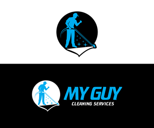 Logo Design by Ansh Design for My Guy Cleaning Services LLC | Design: #30439773