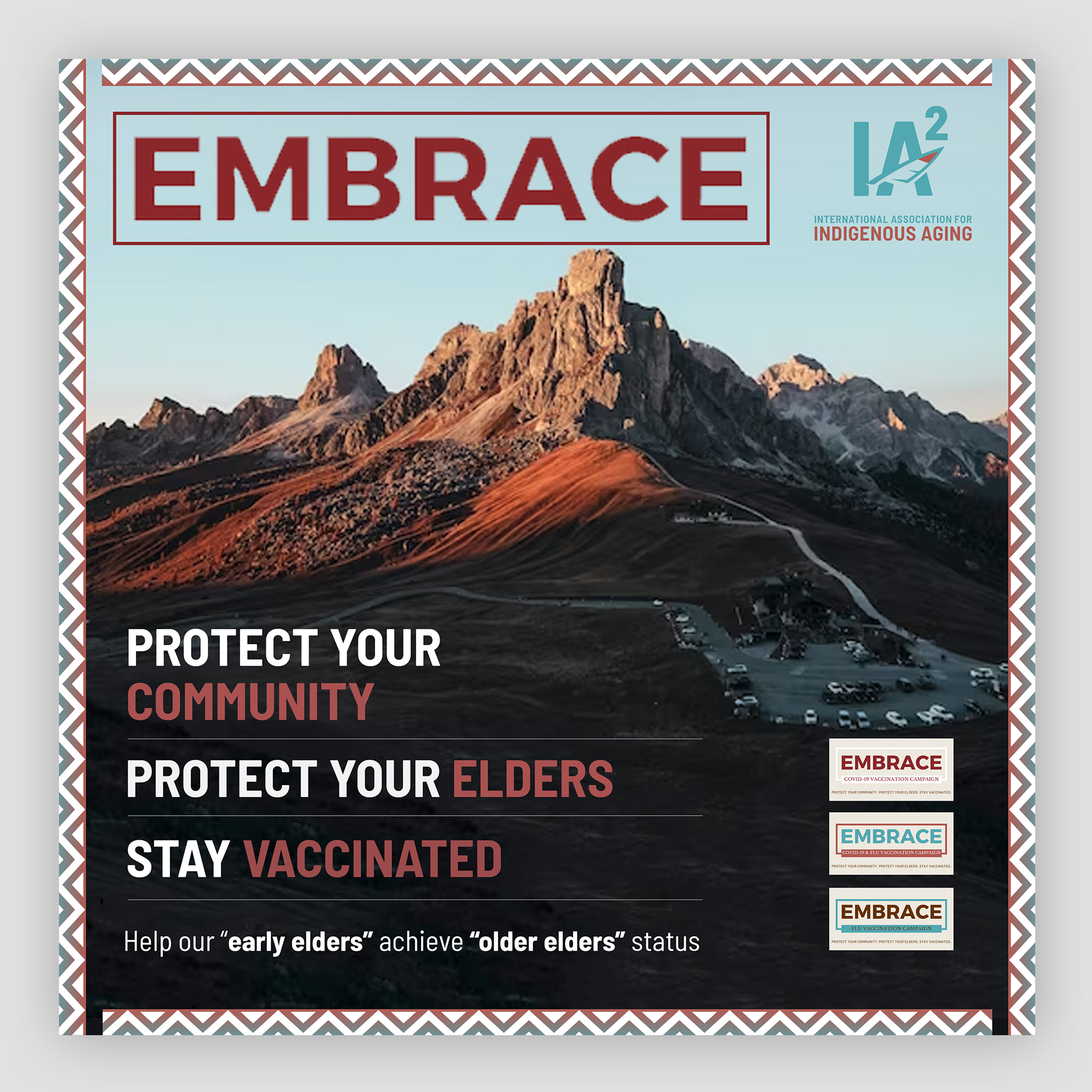 Graphic Design by debdesign for International Association for Indigenous Aging | Design #30438098