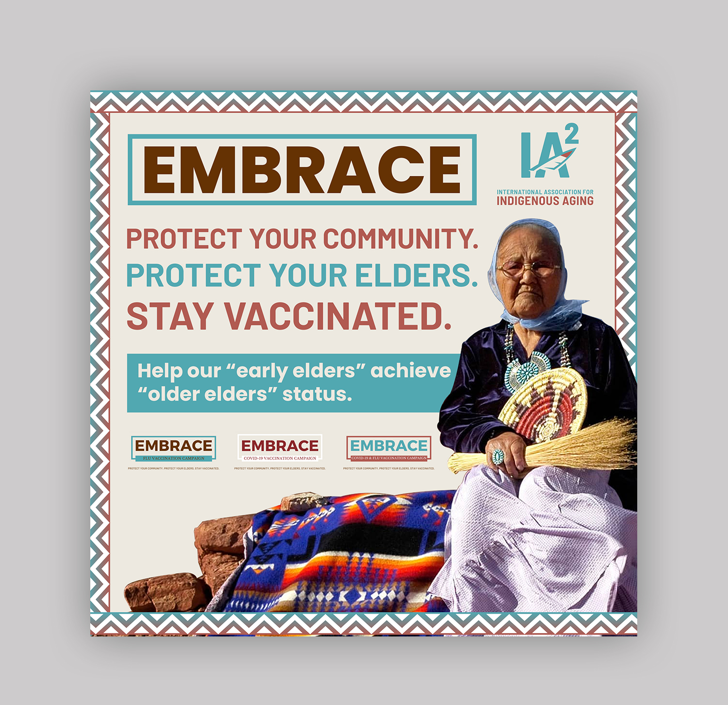 Graphic Design by debdesign for International Association for Indigenous Aging | Design #30438120