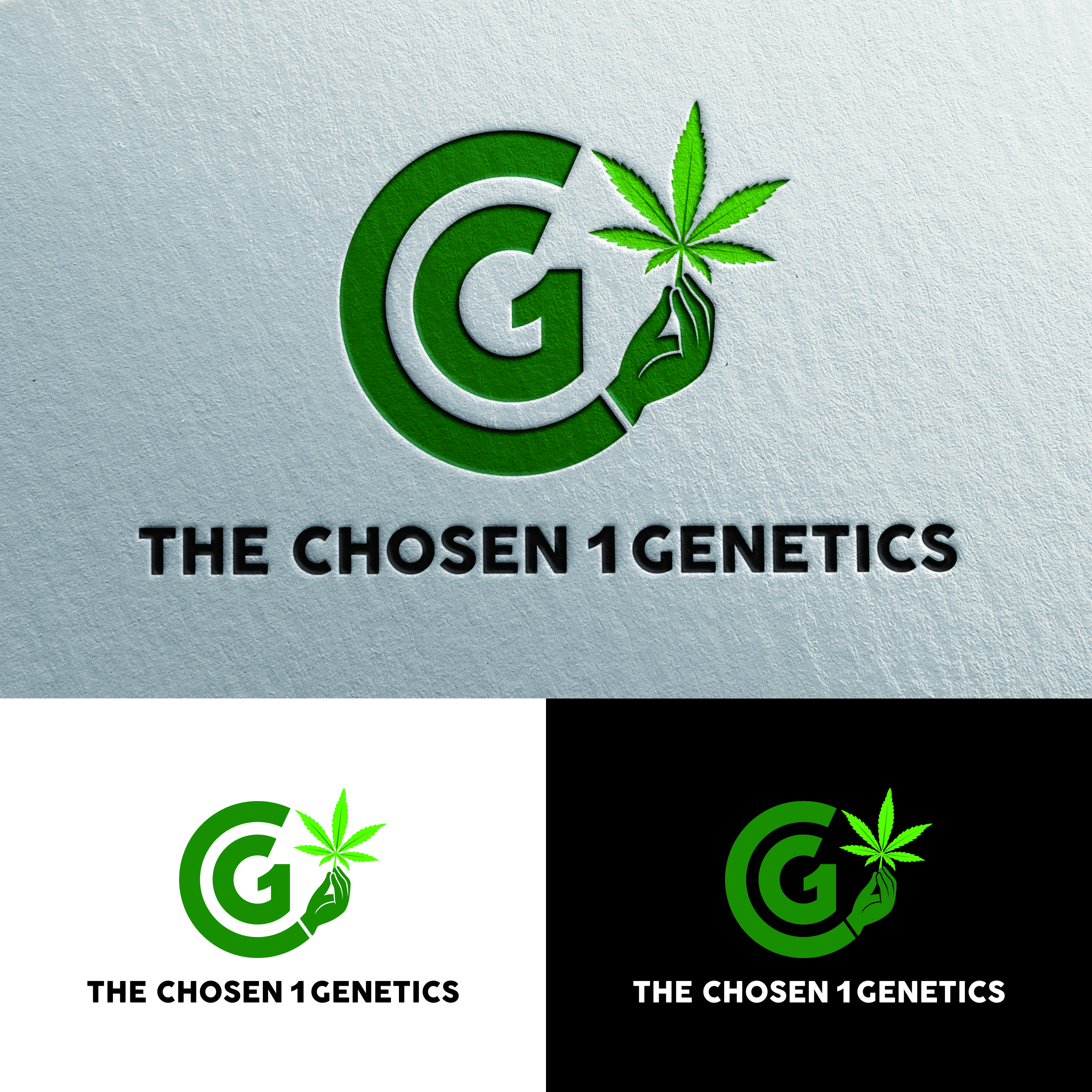 Logo-Design von dhanuboy für The Chosen 1 Genetics  | Design #30442466