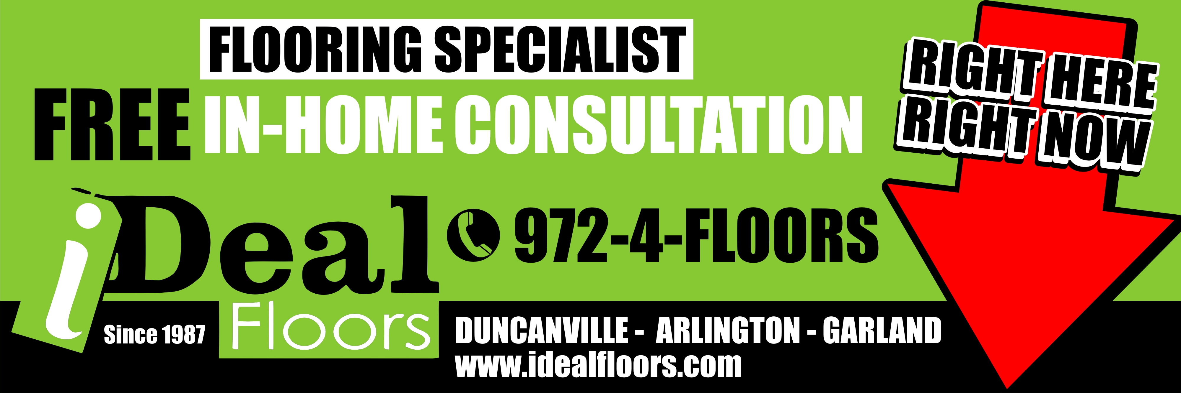 Billboard Design by pabriklogo for Ideal Floors | Design #30462174