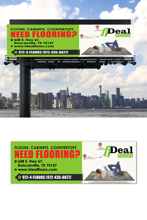 Diseño de Cartelera por TAMZ para Ideal Floors | Diseño: #30439404