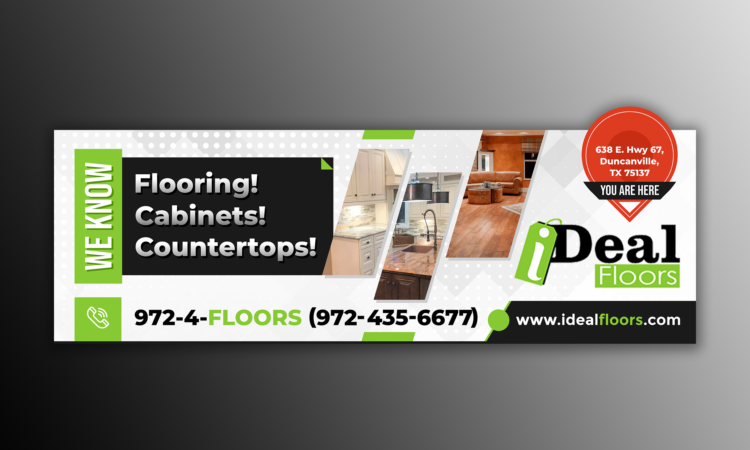 Billboard Design by OwnDesign for Ideal Floors | Design #30444328
