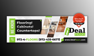 Diseño de Cartelera por OwnDesign para Ideal Floors | Diseño: #30444328