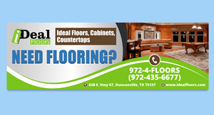 Diseño de Cartelera por OwnDesign para Ideal Floors | Diseño: #30462908