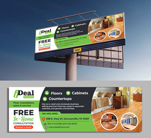 Diseño de Cartelera por ecorokerz para Ideal Floors | Diseño: #30452274