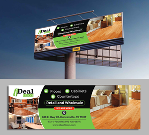 Diseño de Cartelera por ecorokerz para Ideal Floors | Diseño: #30465849