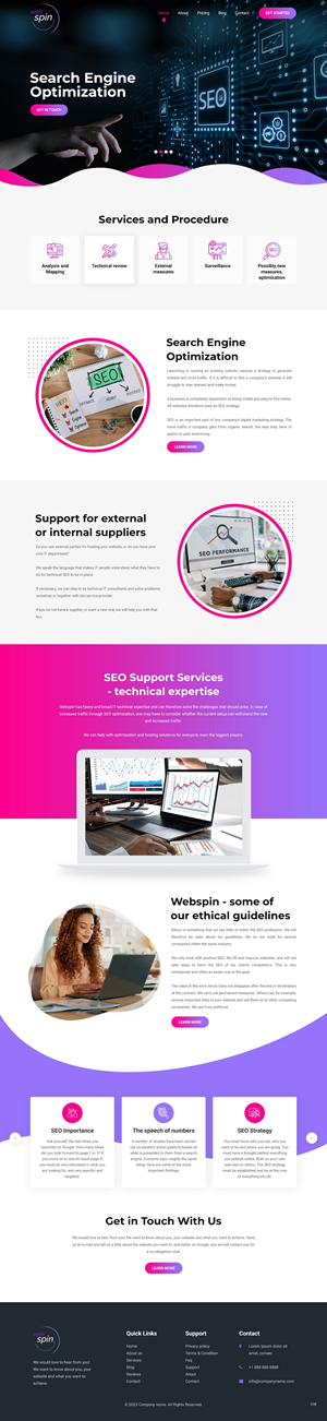 Web Design by pb for this project | Design: #30441113
