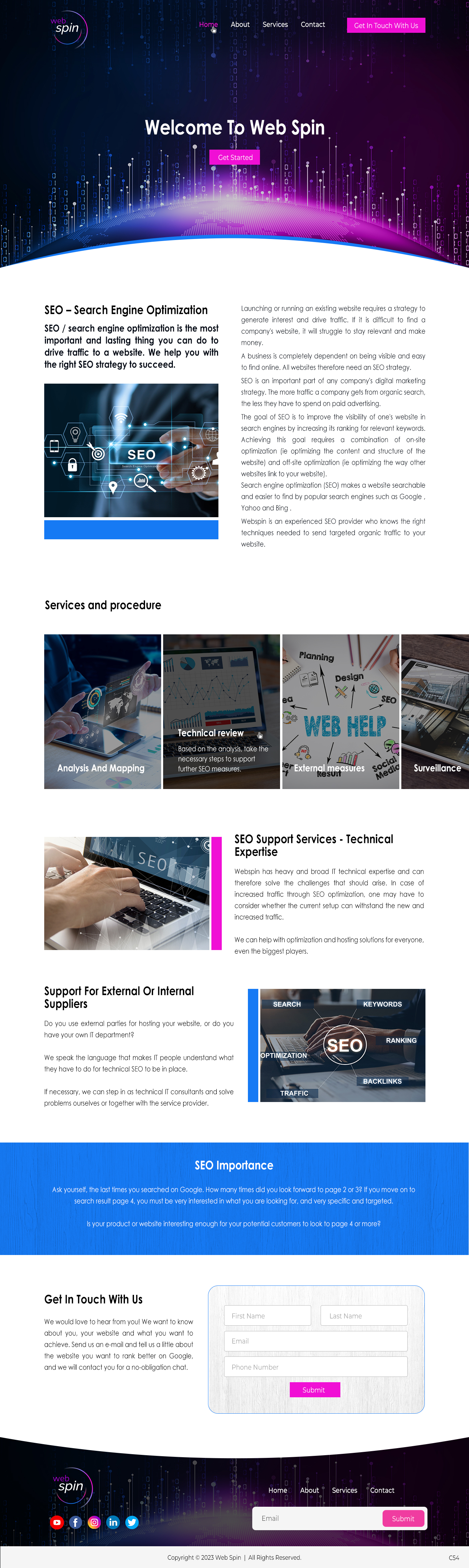 Web Design by pb for this project | Design #30441124