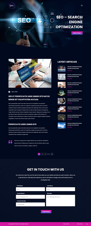 Web Design by pb for this project | Design: #30474278