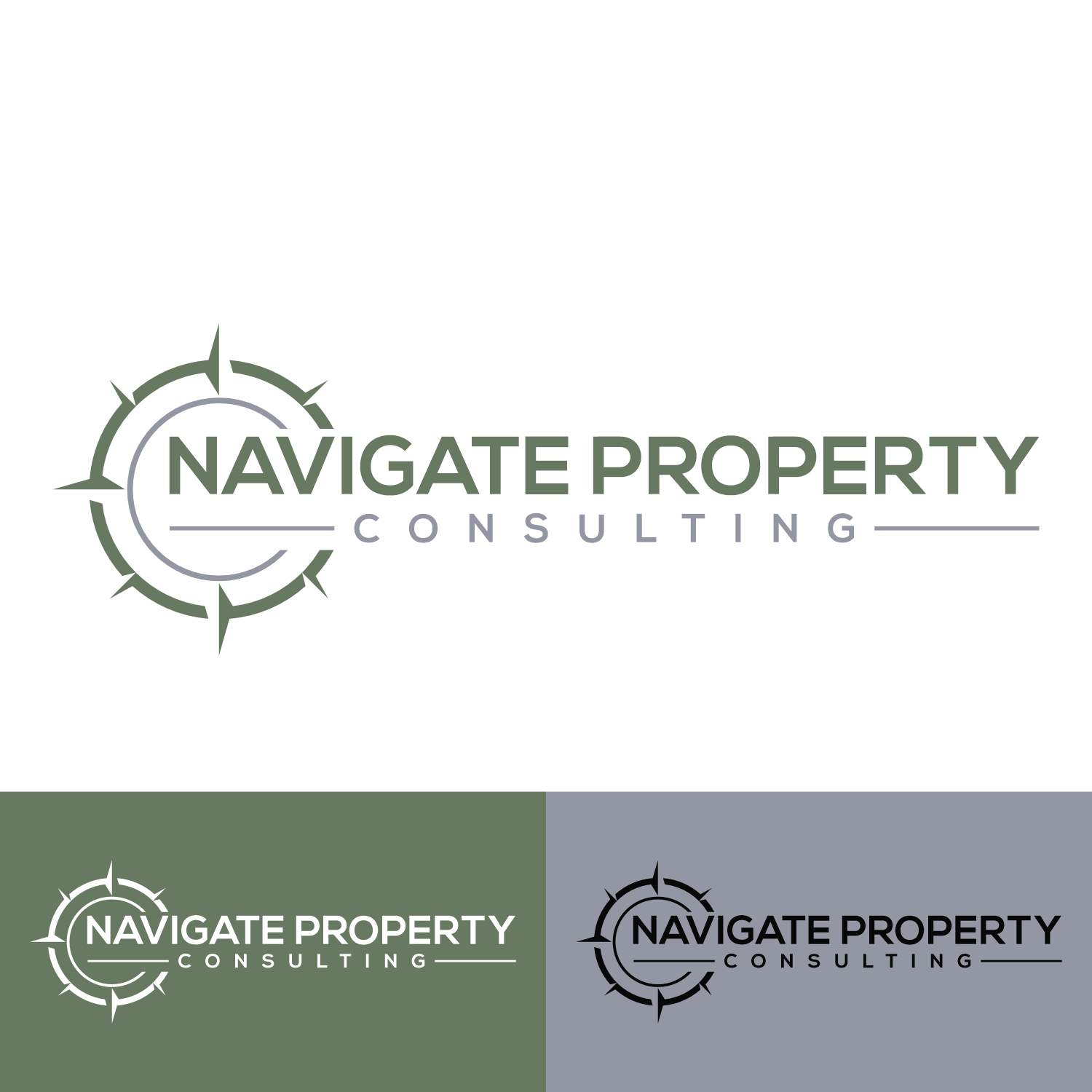 Logo Design by Dalang Design for Navigate Property Consulting | Design #30444091