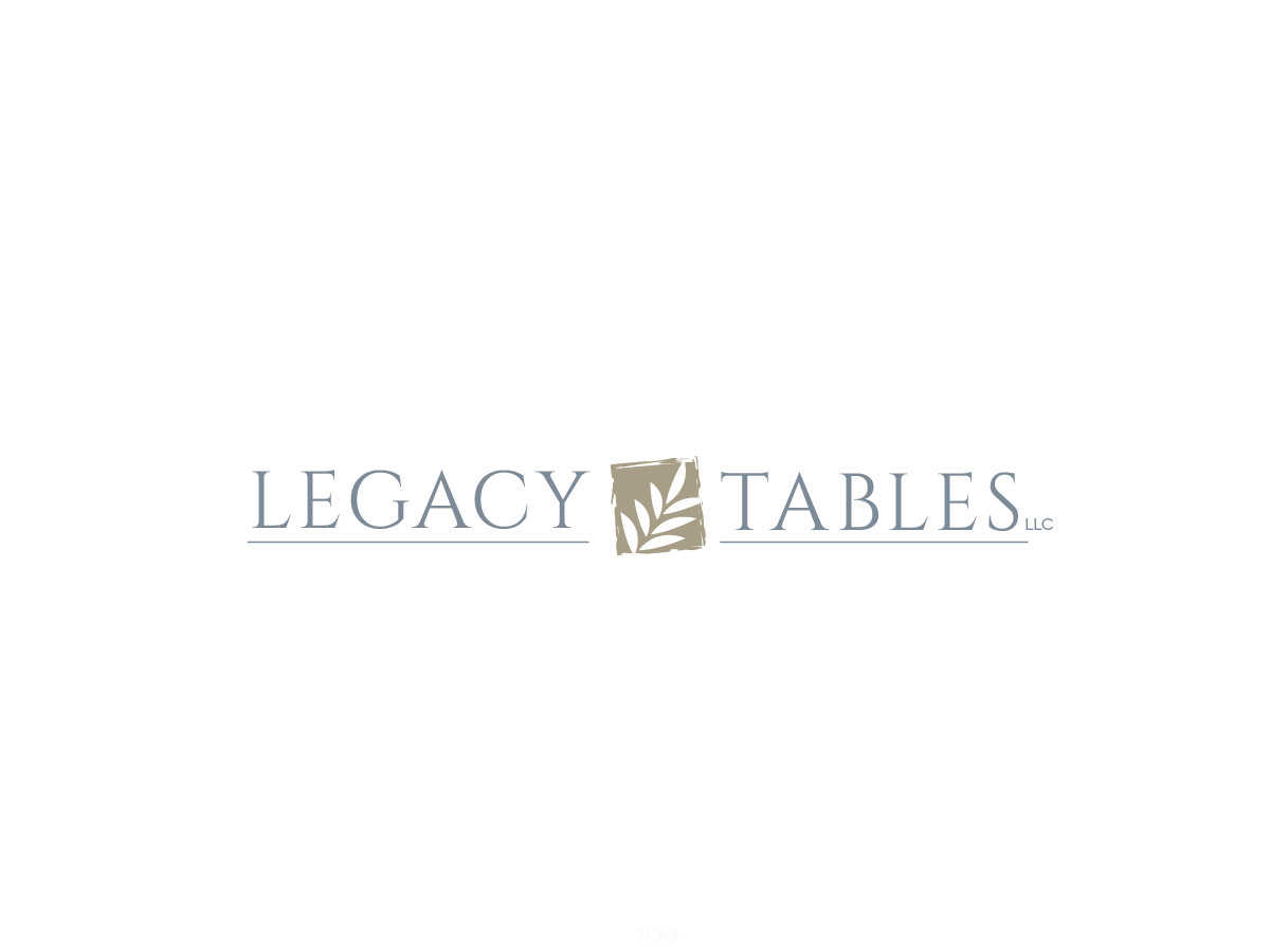 Logo-Design von Caribu inc für Legacy Tables, LLC | Design #30470607