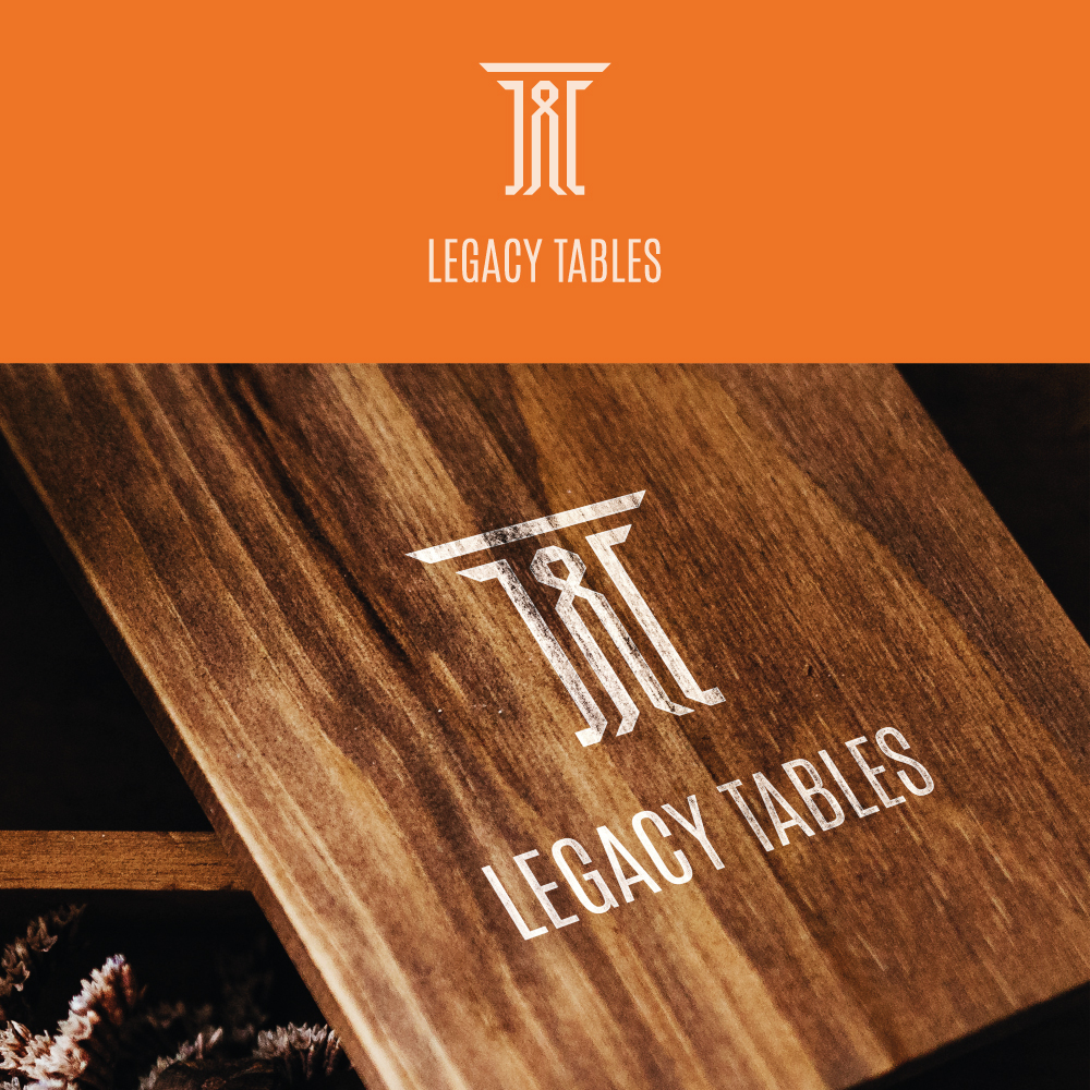 Logo Design by Tyler Durden for Legacy Tables, LLC | Design #30445544