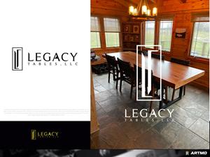 Design de Logo par ARTMD pour Legacy Tables, LLC | Design : #30437791