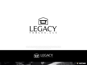 Logo Design by ARTMD for Legacy Tables, LLC | Design: #30444020