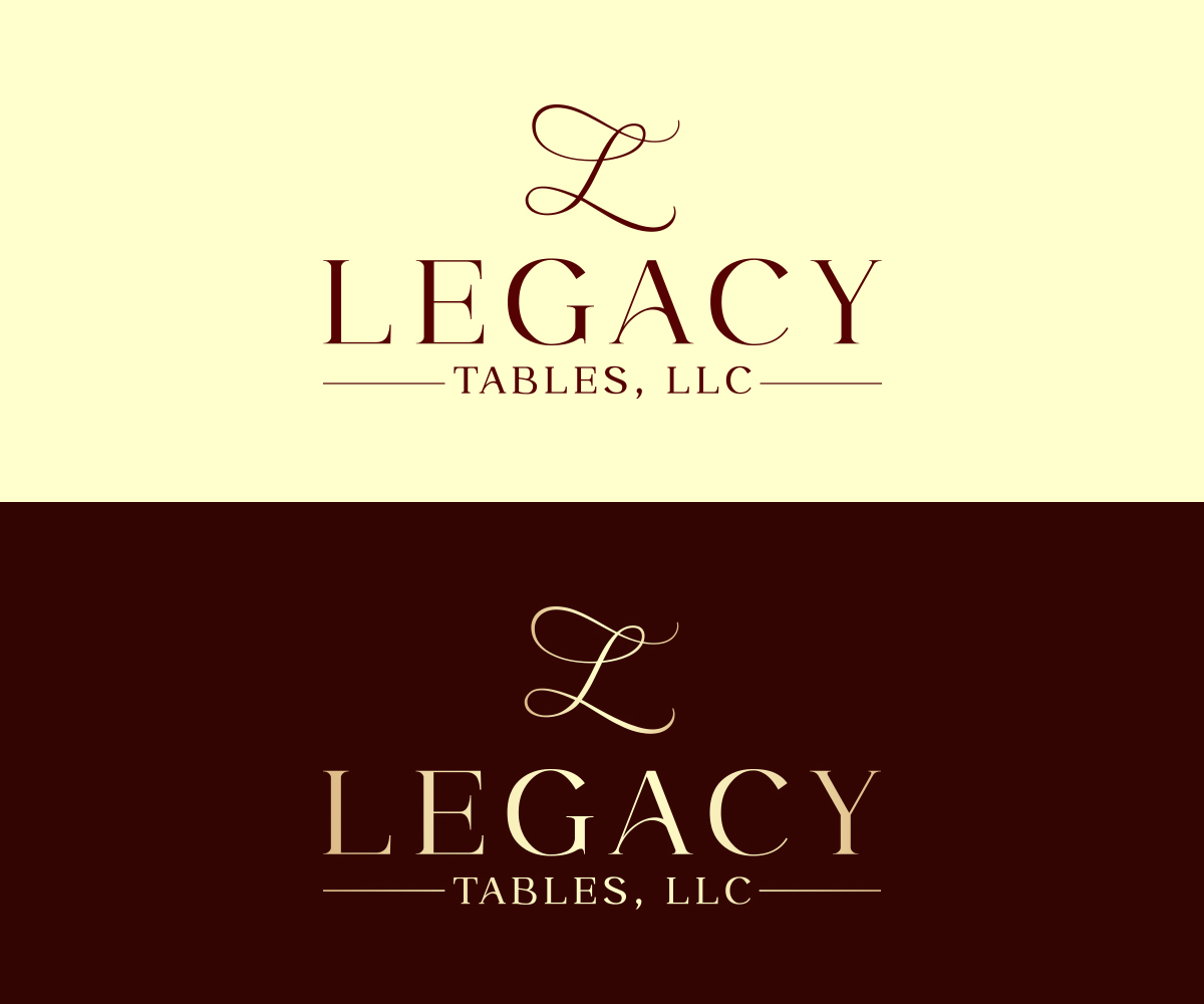 Logo-Design von NancyTan für Legacy Tables, LLC | Design #30454119