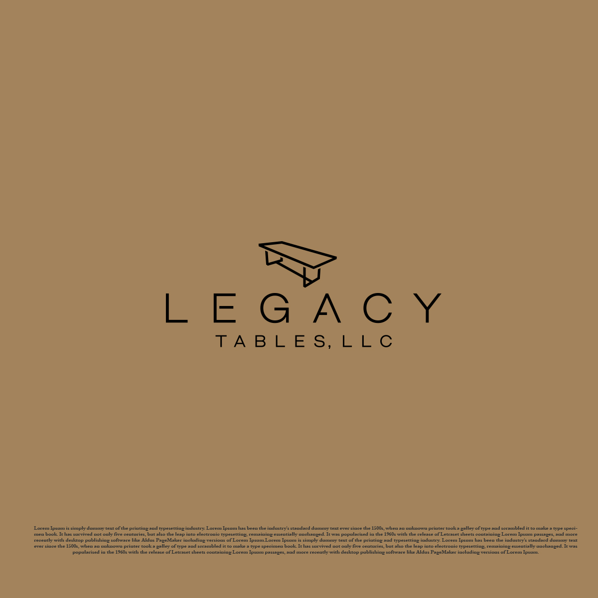 Design de Logo par DesignSNW pour Legacy Tables, LLC | Design #30442736