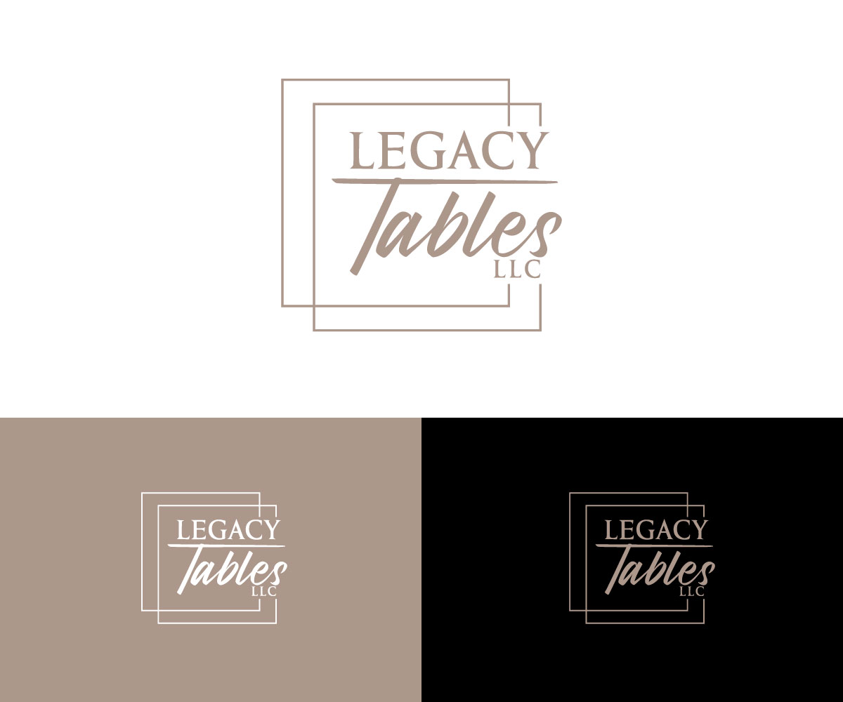 Diseño de Logo por RaKu 2 para Legacy Tables, LLC | Diseño #30472526