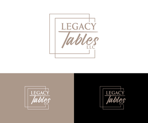 Logo Design by RaKu 2 for Legacy Tables, LLC | Design: #30472526