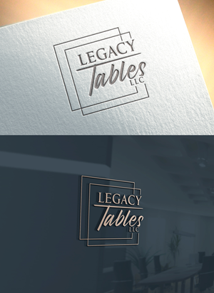 Logo Design by RaKu 2 for Legacy Tables, LLC | Design: #30475240