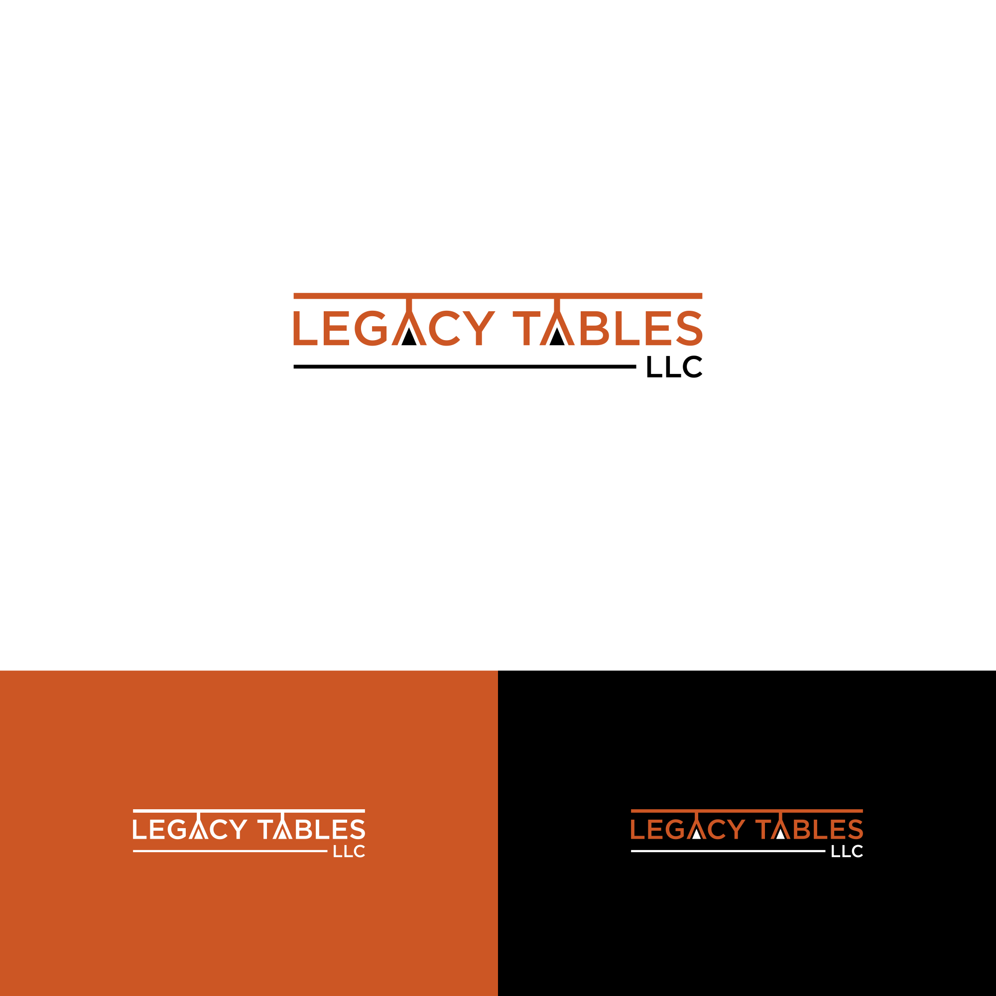 Logo Design by Masio_ for Legacy Tables, LLC | Design #30474661