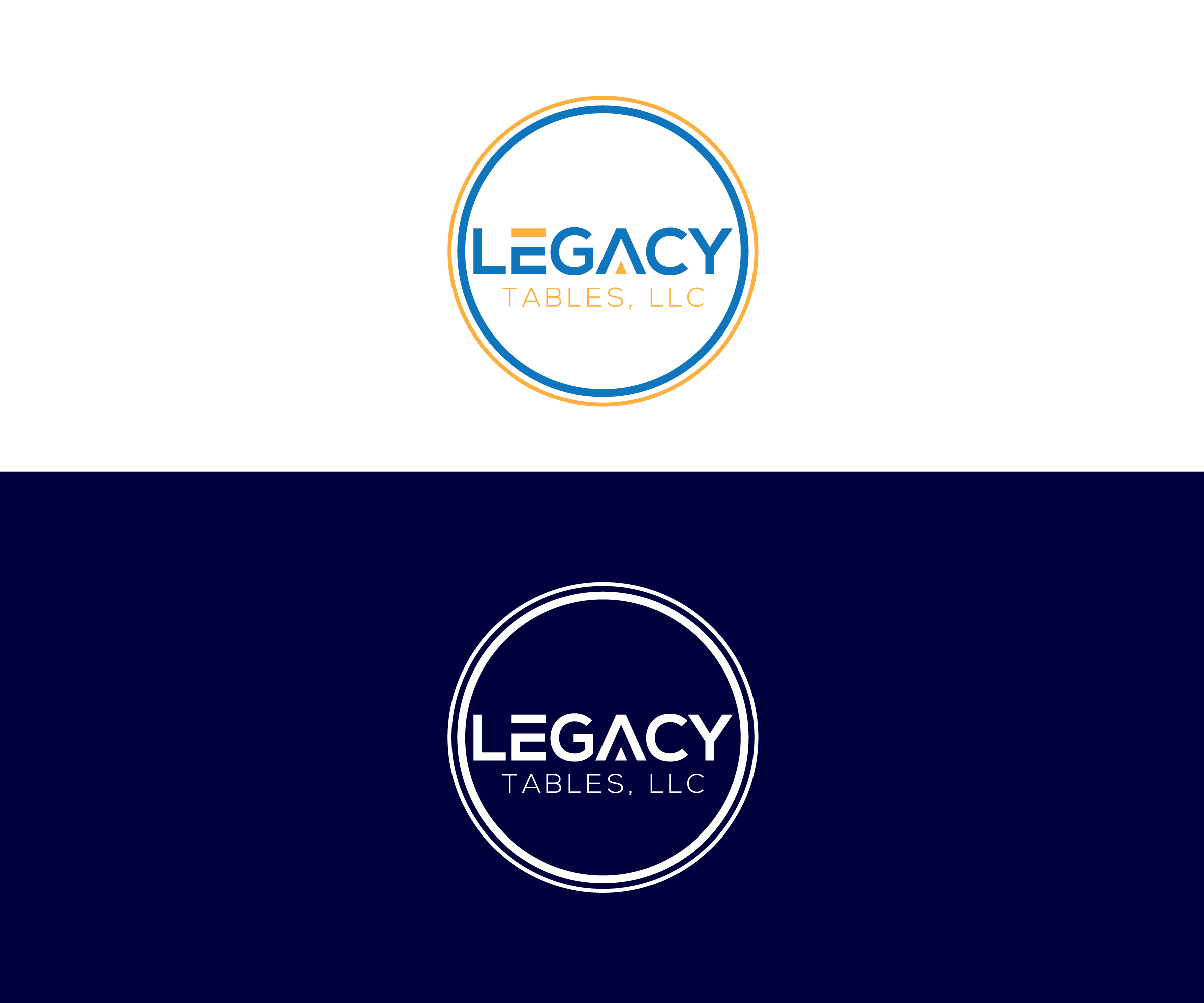 Logo Design by MHP Graphics House for Legacy Tables, LLC | Design #30439112