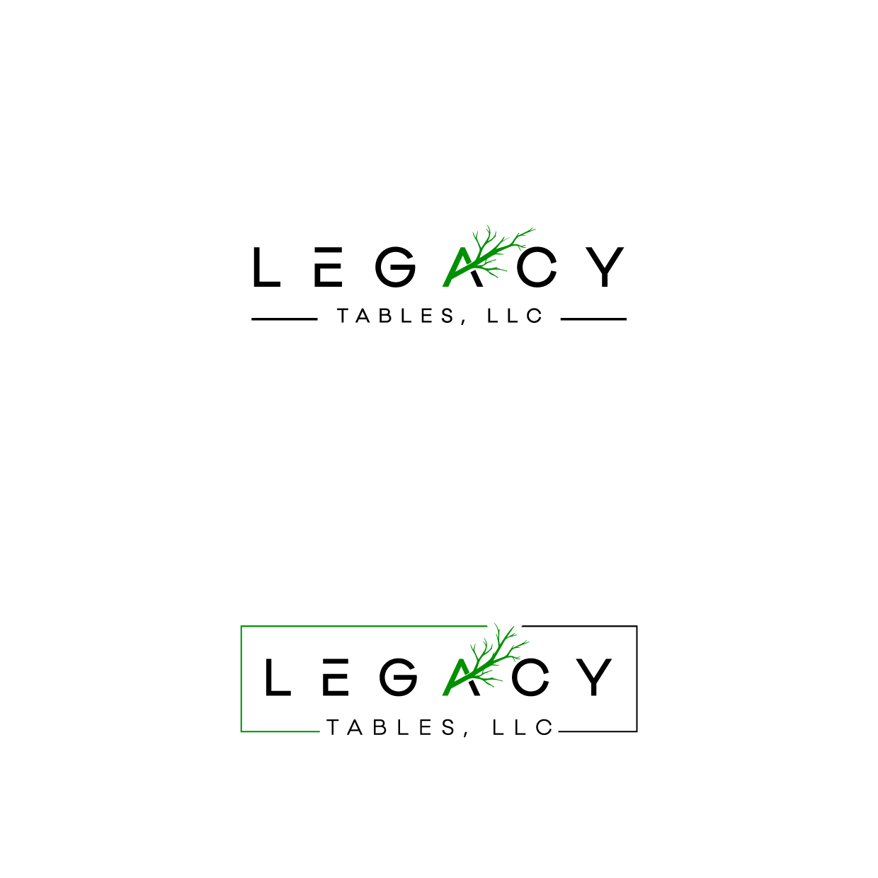 Logo Design by ashantha for Legacy Tables, LLC | Design #30475430
