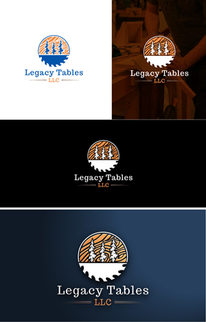 Logo Design by Deziners Zone for Legacy Tables, LLC | Design: #30439852