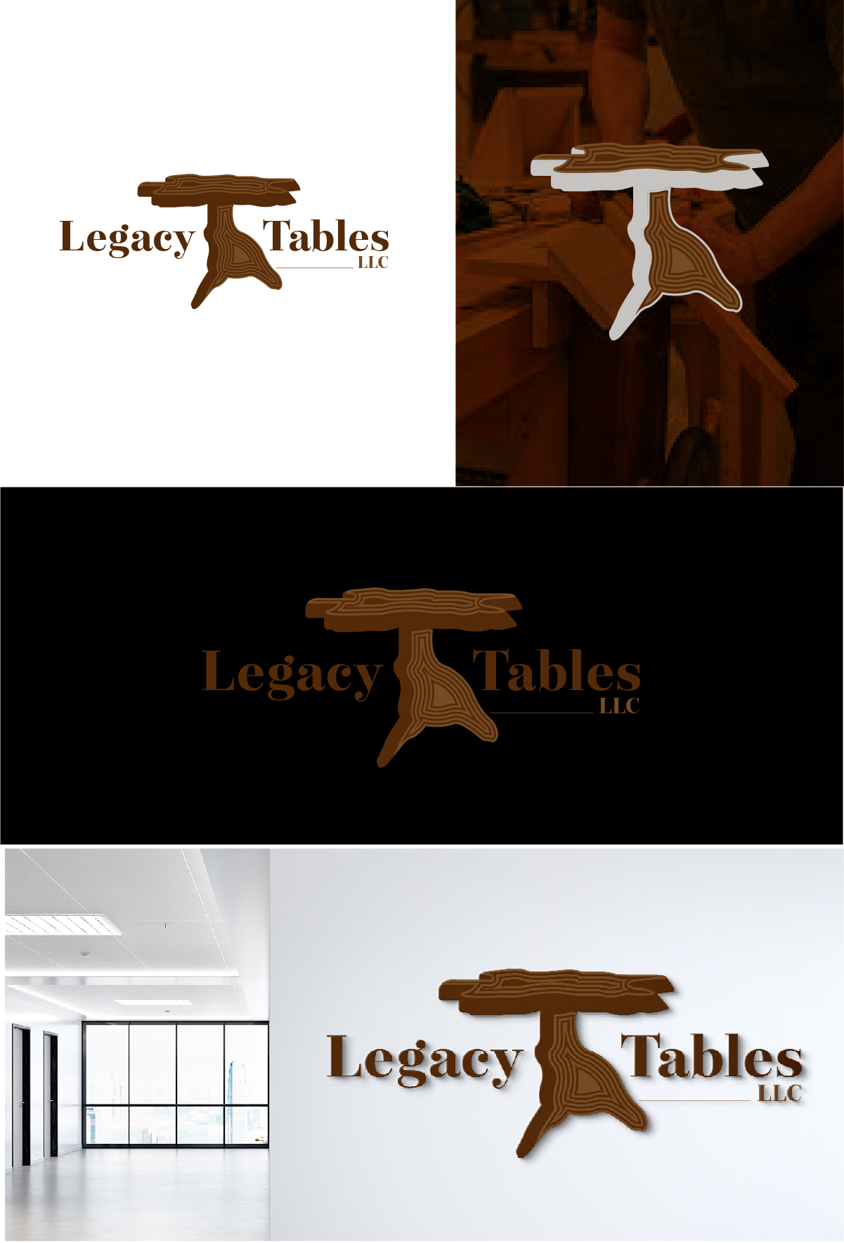 Logo-Design von Deziners Zone für Legacy Tables, LLC | Design #30439855