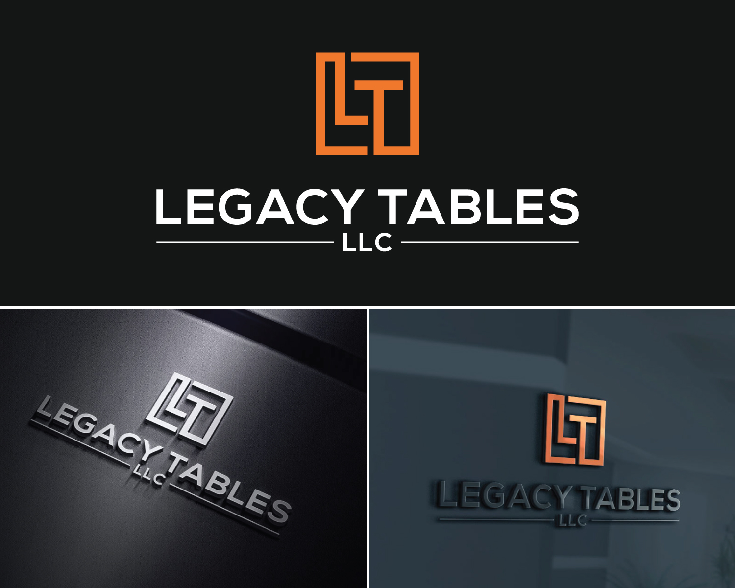 Logo Design by Atec for Legacy Tables, LLC | Design #30454632