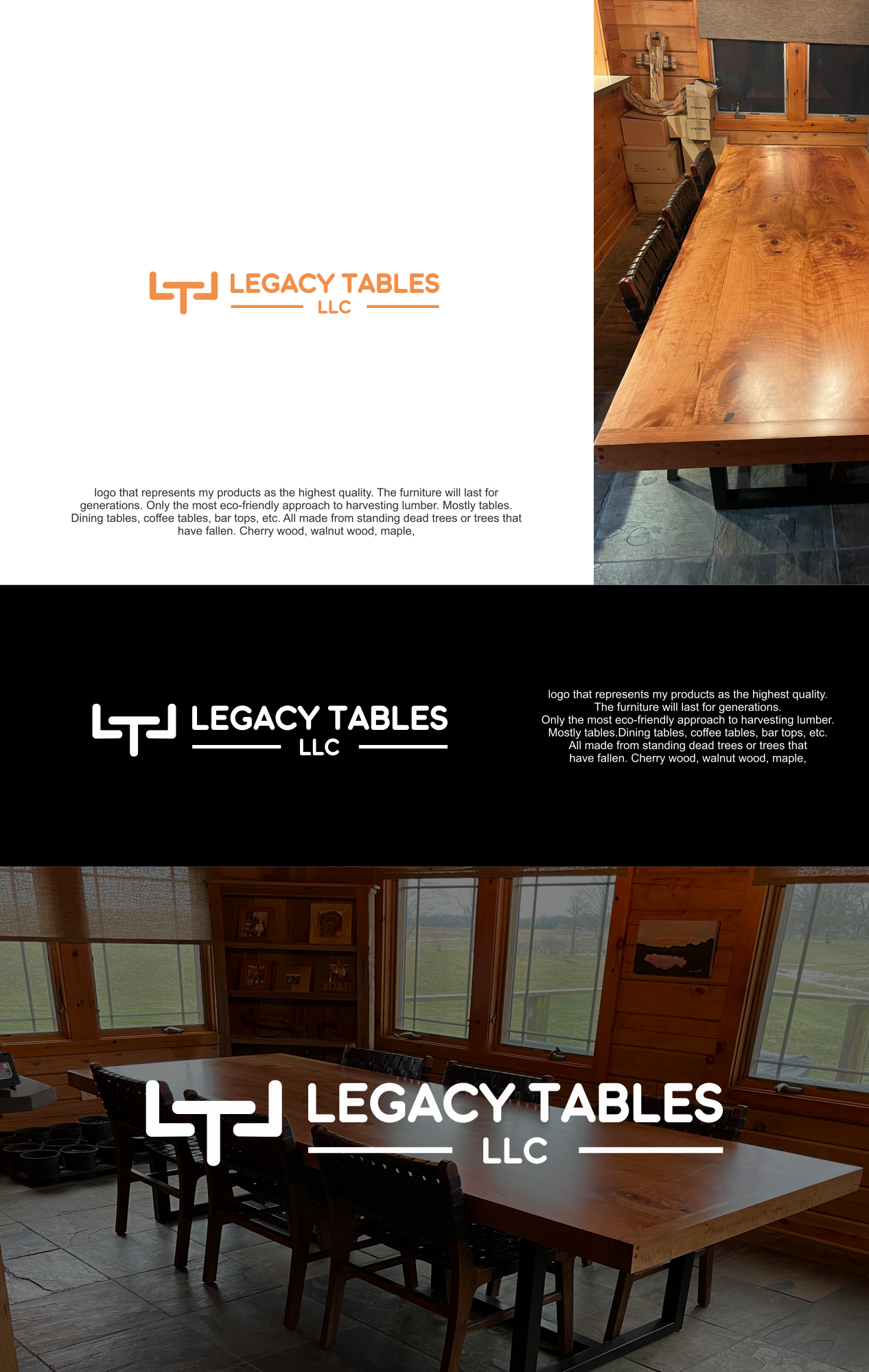 Design de Logo par de2hnce2p pour Legacy Tables, LLC | Design #30463405